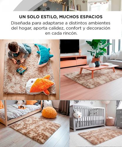 Alfombra 1x06 Mts Nórdica Living Gadnic Lavable Súper Soft Outlet - 3