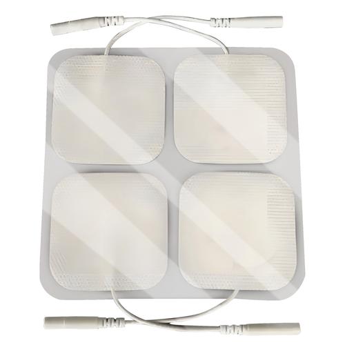 Kit x 4 Parches de Repuesto Electroestimulador Gadnic 5x5 Con Cable - 0