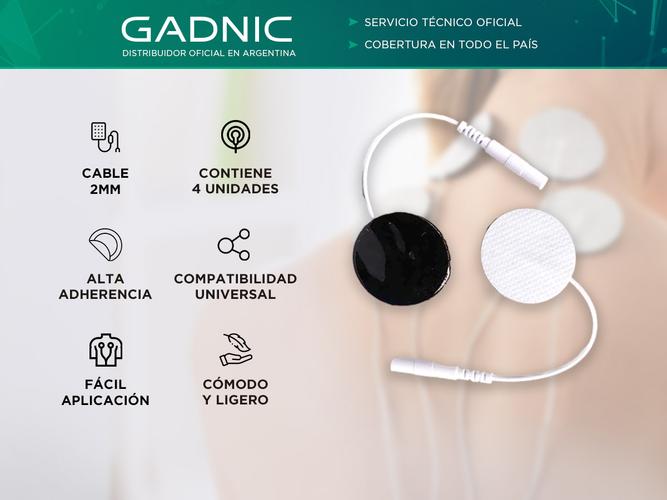 Repuestos Electrodos Gadnic Parches Circulares - 1