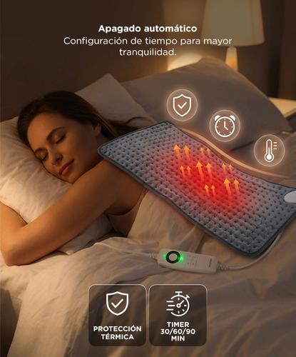 Almohadilla Térmica Eléctrica Gadnic ALM2231 6 Configuraciones De Calor indicador LCD  - 4