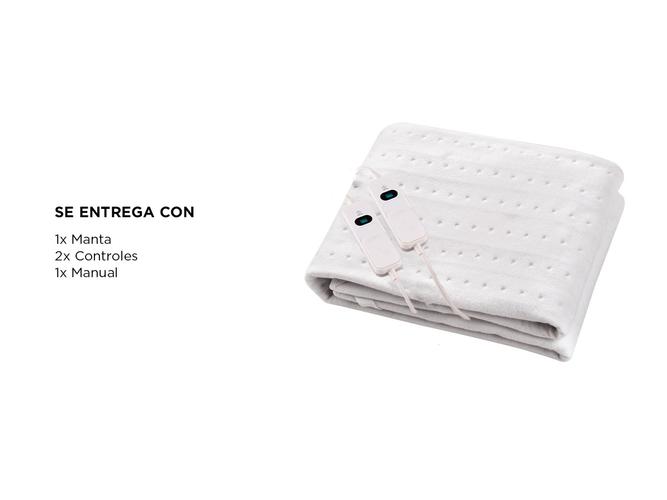 Manta Eléctrica Gadnic Doble Control Digital - 4