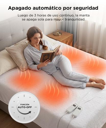 Manta Eléctrica Gadnic Doble Control Digital - 3