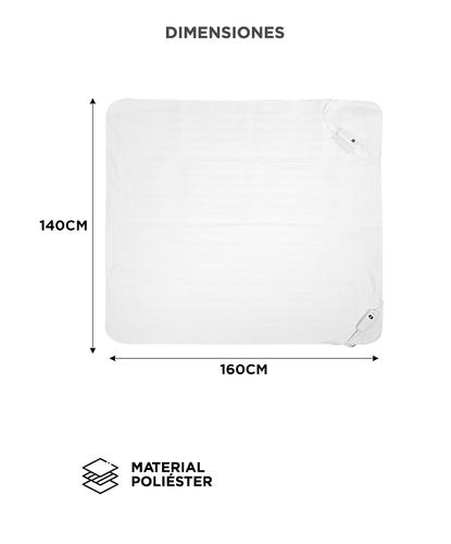 Manta Eléctrica Gadnic Doble Control Digital - 5