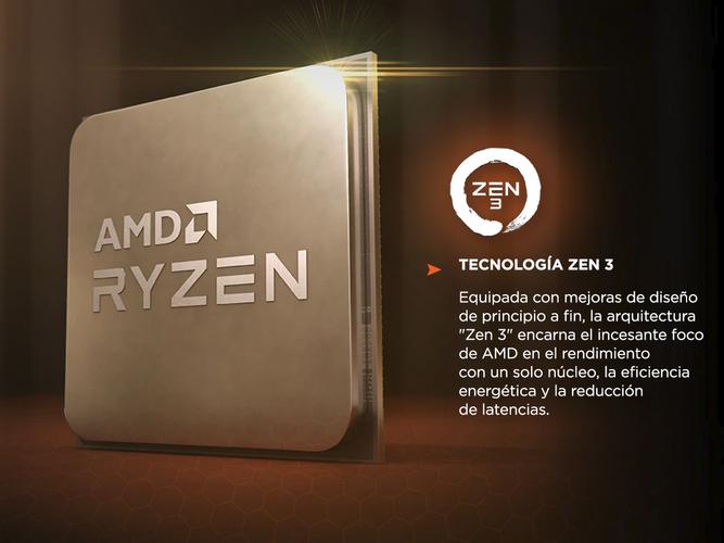 Microprocesador AMD Ryzen 5 5600X 4.6GHz AM4 6 Cores 12 Hilos Zen 3 - 2