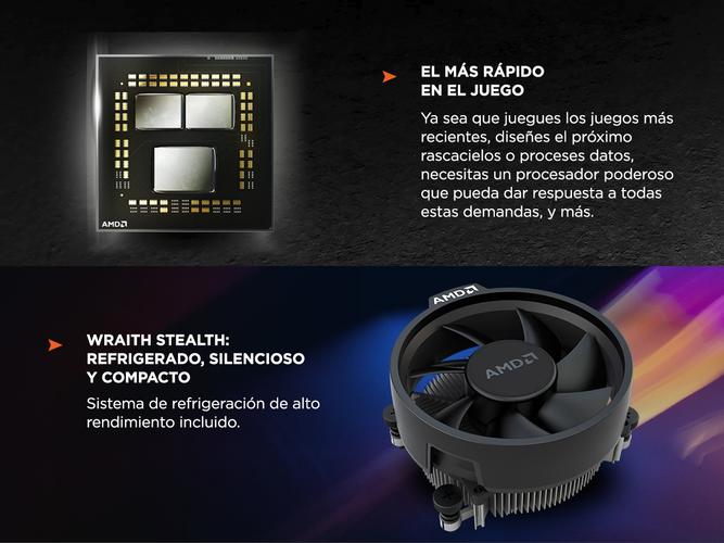 Microprocesador AMD Ryzen 5 5600X 4.6GHz AM4 6 Cores 12 Hilos Zen 3 - 3