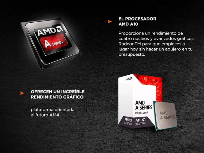 Microprocesador AMD APU A10 9700 3.8Ghz 4 Nucleos Graficos Radeon R7 - 3