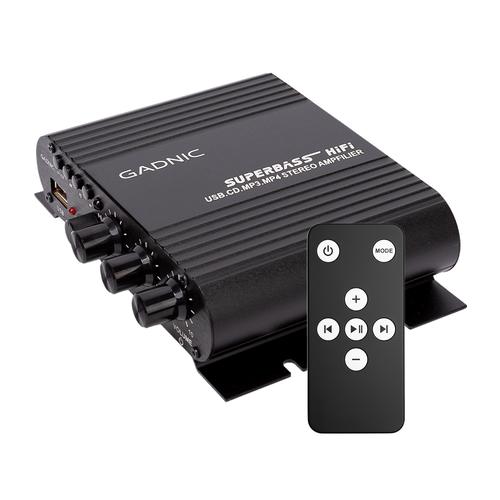 Amplificador Bluetooth Gadnic Potencia Para Auto - 0
