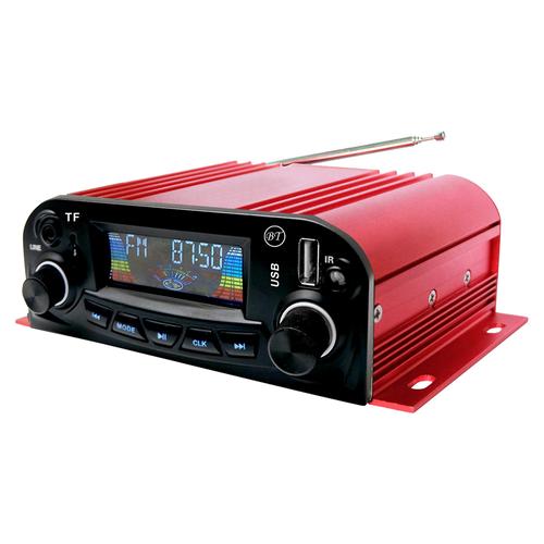 Potencia de Auto Gadnic Amplificador de Sonido Con Bluetooth - 0
