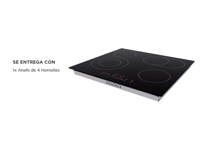 Anafe Vitroceramico Gadnic con 4 Hornallas - 6