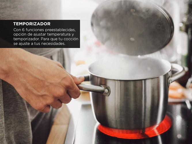 Anafe Winco Infrarrojo Vitroceramico W44 2000W Temporizador - 3