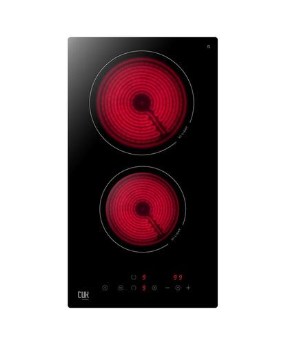 Anafe Vitrocerámico Cuk by Gadnic Eléctrico 2 Hornallas - 4