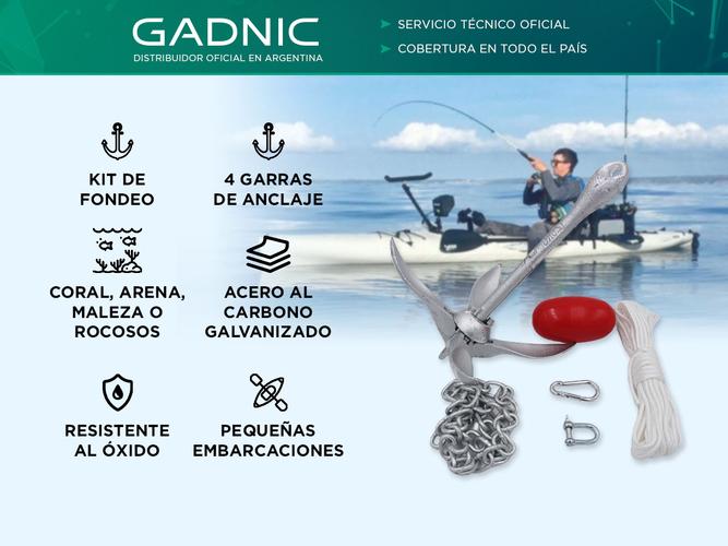 Kit Fondeo Ancla Cabo Gadnic NAU01 Juego de Anclaje - 1