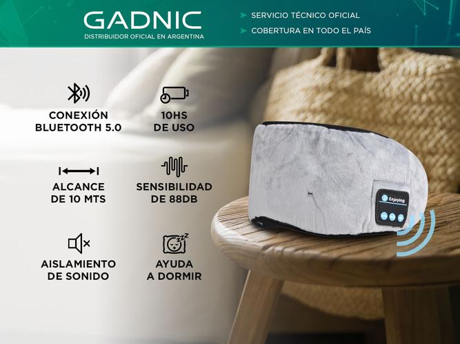 Antifaz para Dormir Gadnic con Bluetooth - 1