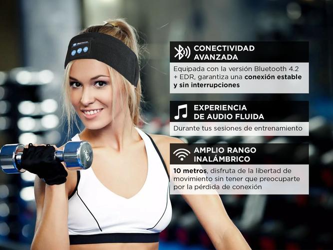 Vincha Deportiva Gadnic SLEEP9 Con Conexión Bluetooth - 2