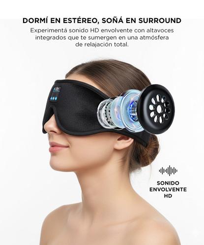 Auriculares Antifaz Para Dormir Gadnic AN2BT Refrigerante  - 4