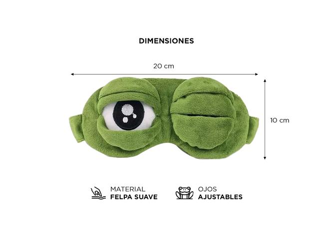 Antifaz Vincha de Felpa Gadnic con Diseño de Sapo - 4