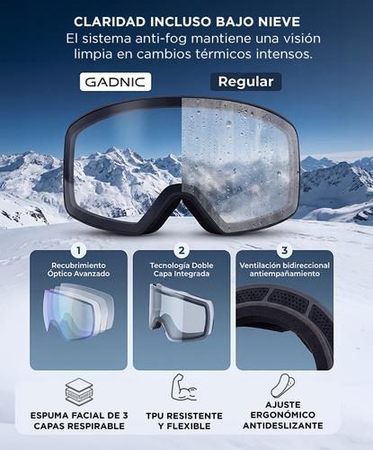 Antiparras SouthPort Ski Snowboard Sin Bordes - 3