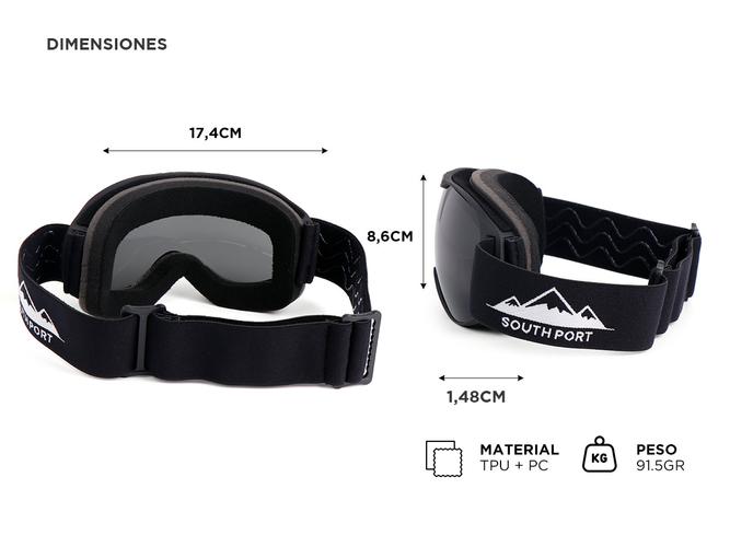 Antiparra Gadnic FS234830 Para Ski Snowboard Niños - 4
