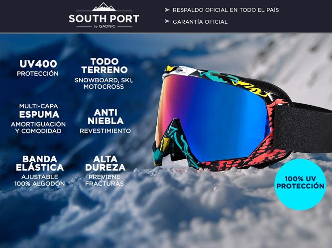 Antiparras UV Jie Polly Ski Snowboard Moto  - 1
