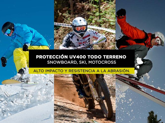 Antiparras UV Jie Polly Ski Snowboard Moto  - 2