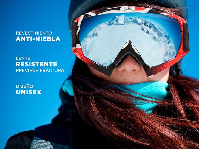 Antiparras UV Jie Polly Ski Snowboard Moto  - 4