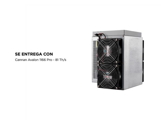 Minero Bitcoin Canaan Avalon Miner 1166 Pro - 81 Th/s BTC - 5