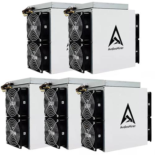 Kit x5 Unidades Minero Bitcoin Cannan Avalon Miner 1166 Pro - 81 Th/s BTC - 0