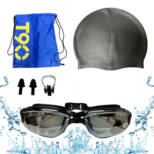 Kit de Natación 5 en 1 Gadnic 78OLE8 Antiparras Gorra Bolsa Tapones - 0