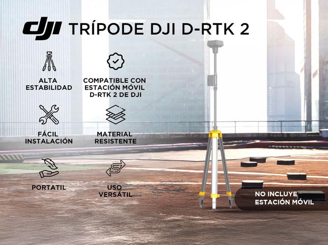 Trípode De Estación móvil GNSS de Alta Precisión DJI D-RTK 2  - 1