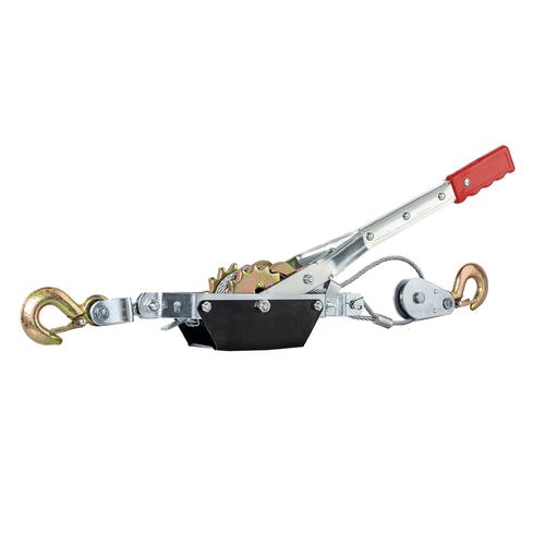 Aparejo Manual Gadnic Hasta 1080kg Con Soga de Acero y Doble Gancho - 0