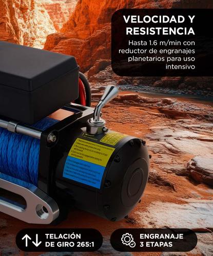 Malacate Eléctrico Gadnic 13500 LB 6136 Kg Control Remoto - 2