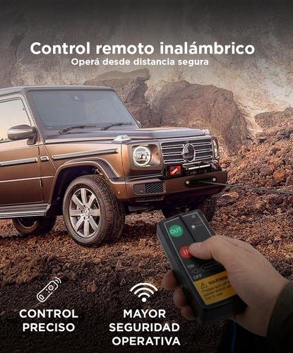 Malacate Eléctrico Gadnic 13500 LB 6136 Kg Control Remoto - 4