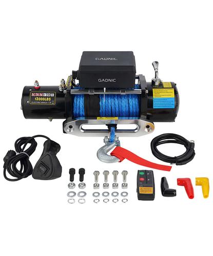 Malacate Eléctrico Gadnic 13500 LB 6136 Kg Control Remoto - 4