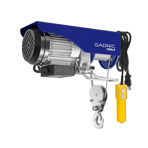 Aparejo Eléctrico Gadnic AP500 Hasta 500kg 1020w Gancho Doble y Simple Reforzado 12 Metros  - 0