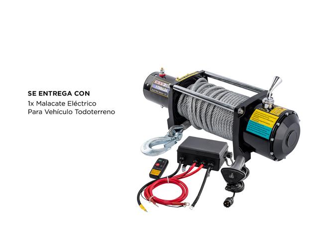 Aparejo Eléctrico AP9090K Gadnic Con Cable de 26 Mts Hasta 7727kg - 6