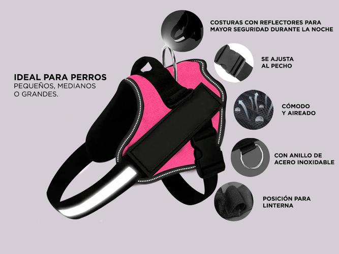Pretal Arnes Para Perro S al XXL - 2