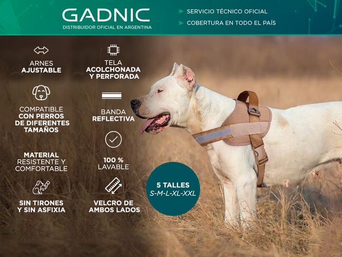 Pretal Arnés Táctico Para Perro Gadnic ARP3 Reflectiva - 1