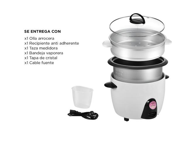 Olla Arrocera Gadnic RM1000 Vaporera Antiadherente 700w - 6