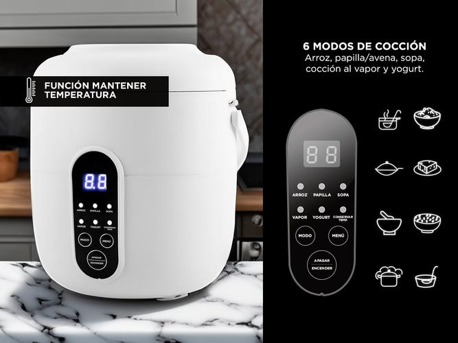 Arrocera Electrica Riceron Gadnic Olla Eléctrica Vaporera Multi Función 15L Outlet - 2