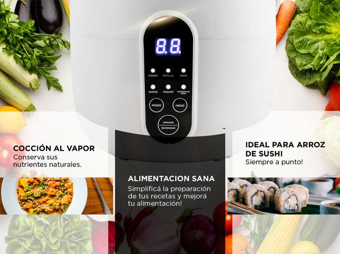 Arrocera Electrica Riceron Gadnic Olla Eléctrica Vaporera Multi Función 15L Outlet - 3