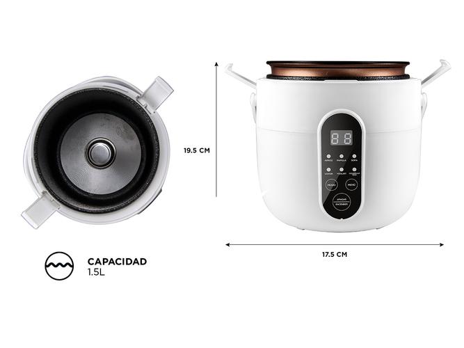Arrocera Electrica Riceron Gadnic Olla Eléctrica Vaporera Multi Función 15L Outlet - 5