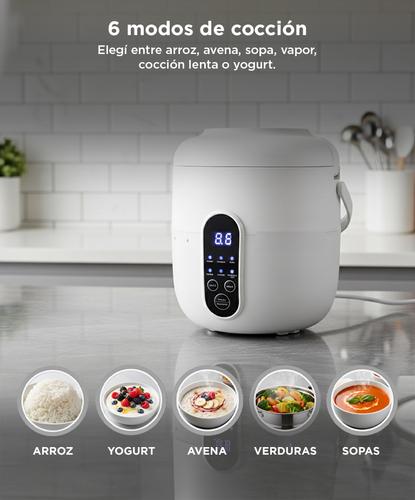 Arrocera Electrica Riceron Gadnic Olla Eléctrica Vaporera Multi Función 1.5L Outlet - 4