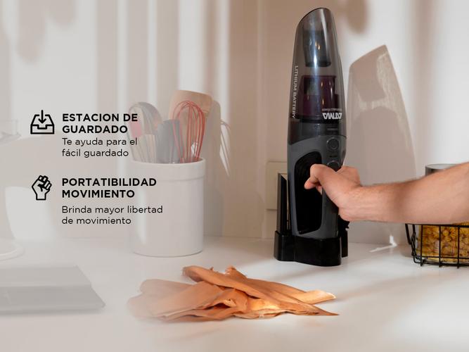 Aspiradora de Mano Inalámbrica Atma Power Para Polvos y Líquidos - 2