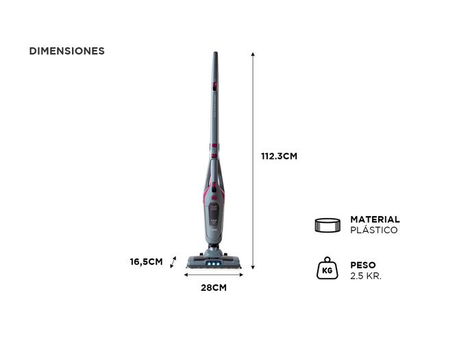 Aspiradora Inalámbrica Atma 2 en 1 Dual Force Power - 4