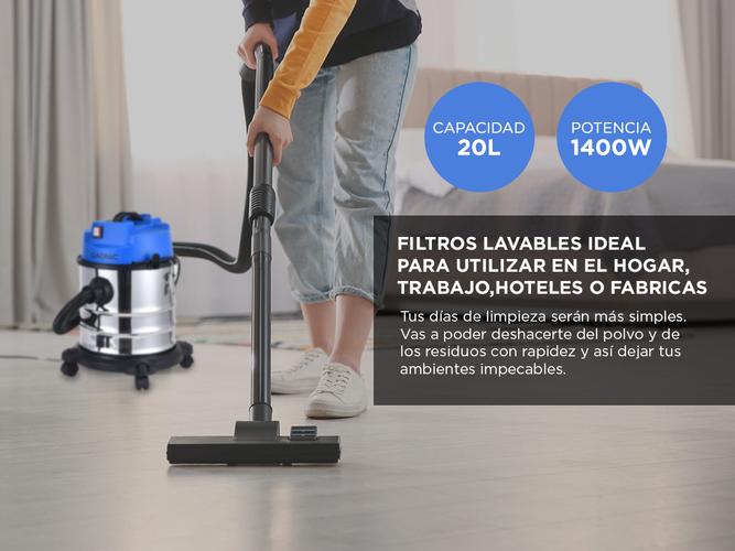 Aspiradora industrial Gadnic AS-01 20L 220V - 2