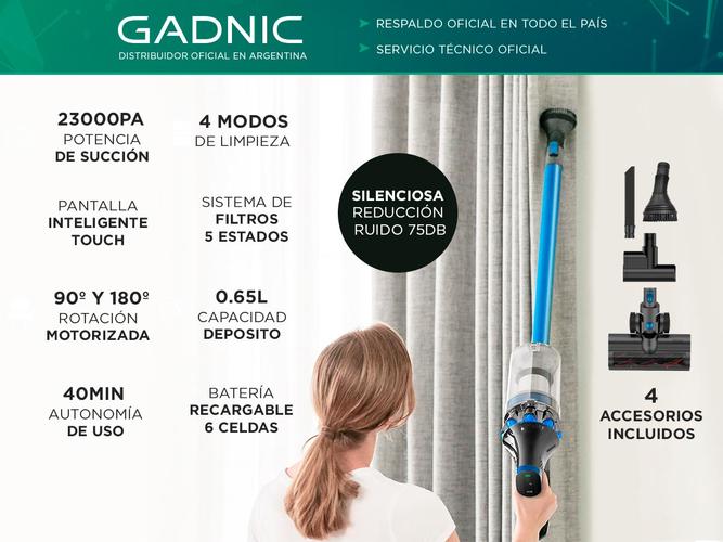 Aspiradora De Mano Gadnic VC10 Recargable - 1