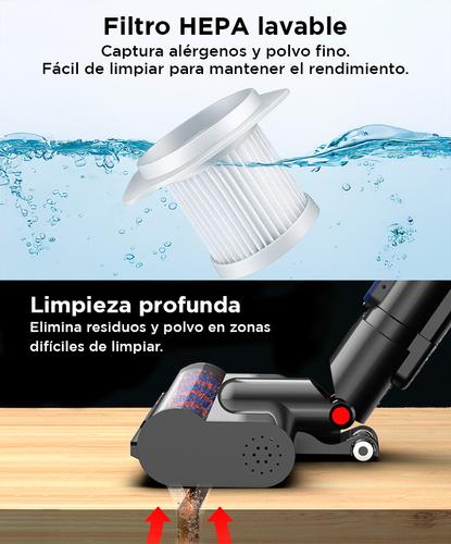 Aspiradora Inalambrica de Mano VC13 Gadnic 2 en 1 1L  - 3