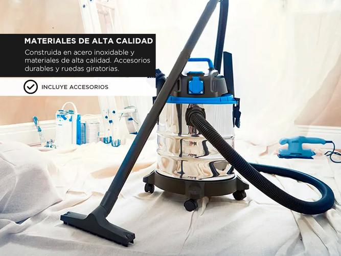 Aspiradora y Sopladora Gadnic 20L Acero Inoxidable - 3