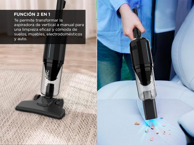 Aspiradora Vertical Gadnic 2 en 1 de Mano 600W - 2