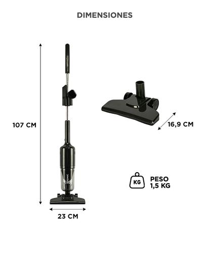 Aspiradora Vertical Gadnic 2 en 1 de Mano 600W - 5